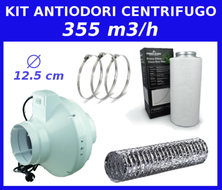 Kit Aspiratore Filtro Antiodori