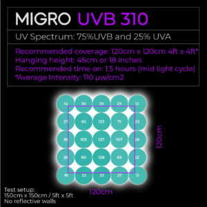 Kit UVB 310 Migro Spectrum